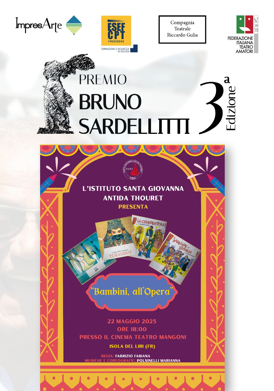 Impresarte Seconda serata Premio Bruno Sardellitti Sora